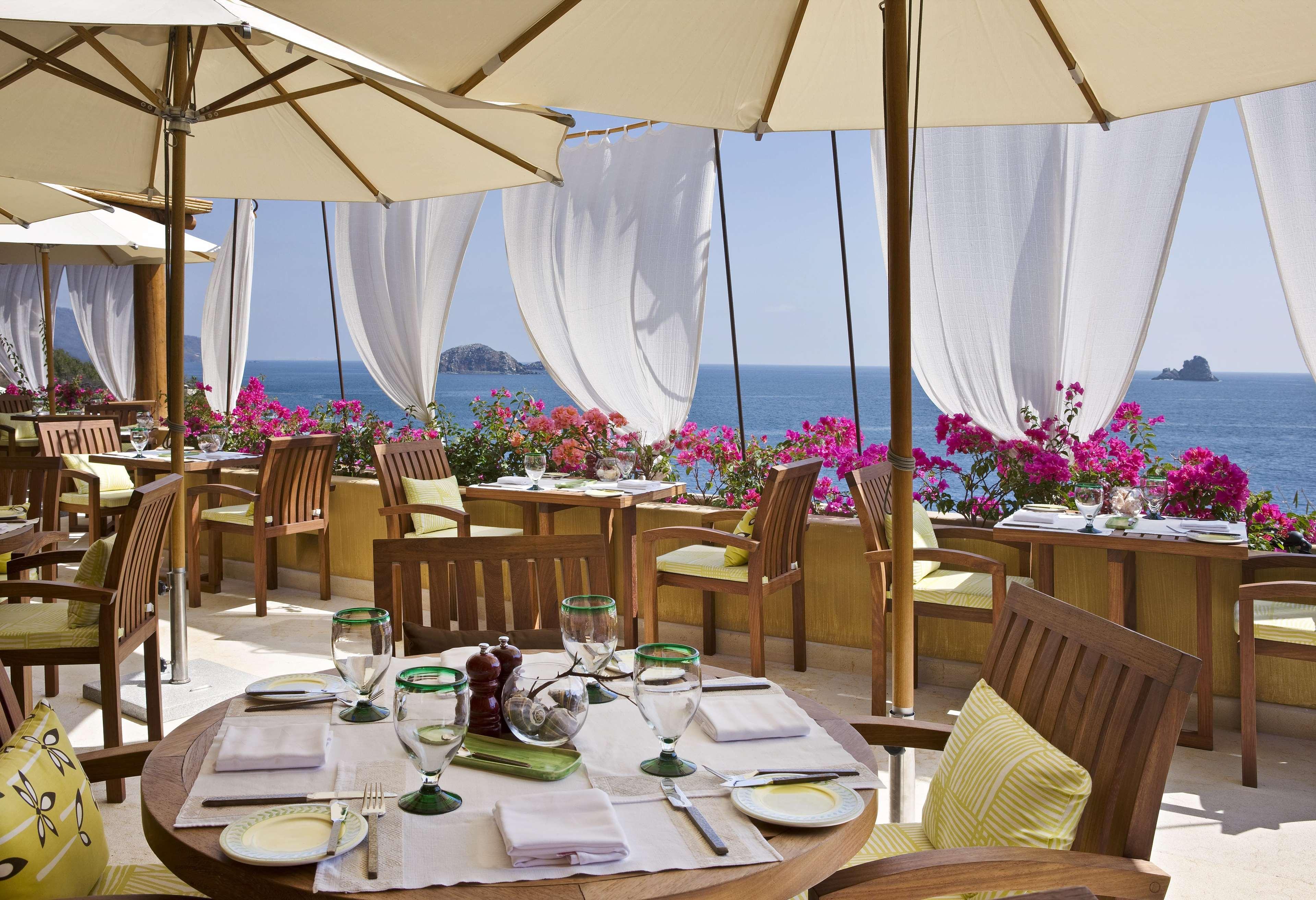 Cala De Mar Resort & Spa Ixtapa Restaurang bild